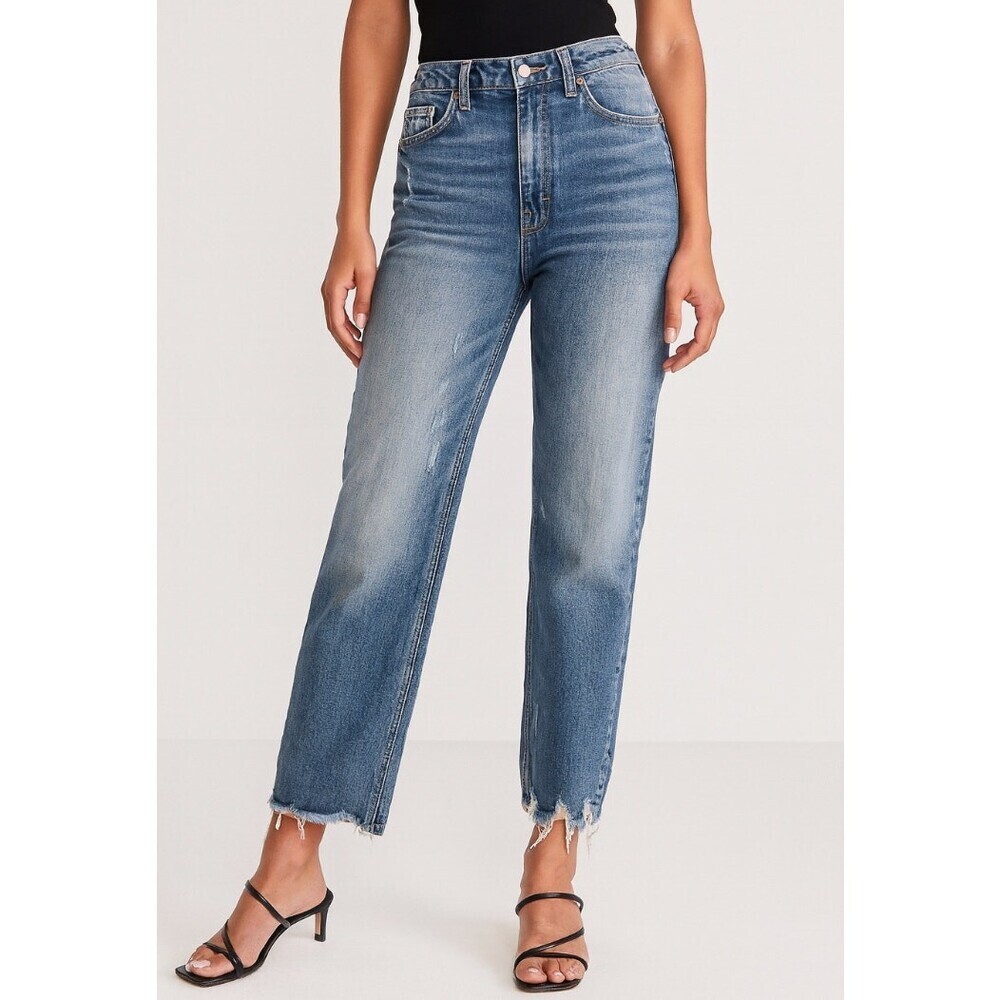 Paige Noella jeans distressed SZ 26" high waisted